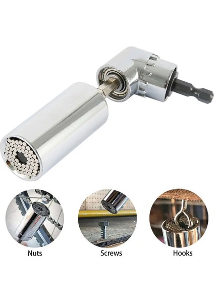 Kol Evrensel Tork Anahtarı 7-19MM Soket Kafa Çok Fonksiyonlu Evrensel Kol El Kol Taşınabilir Aletler Set (Yurt Dışından) modelleri