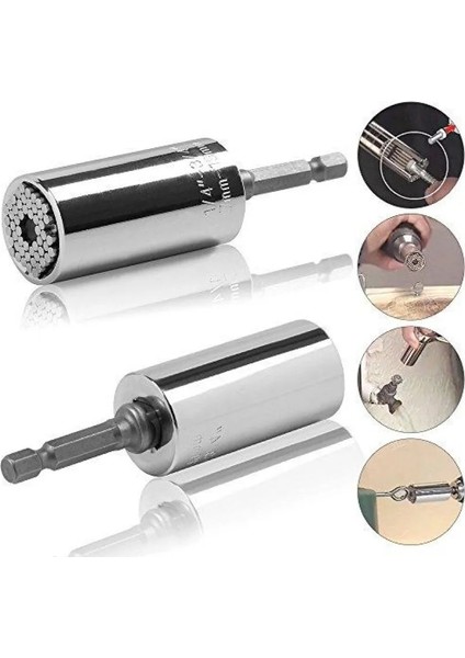 Kol Evrensel Tork Anahtarı 7-19MM Soket Kafa Çok Fonksiyonlu Evrensel Kol El Kol Taşınabilir Aletler Set (Yurt Dışından) fırsatları