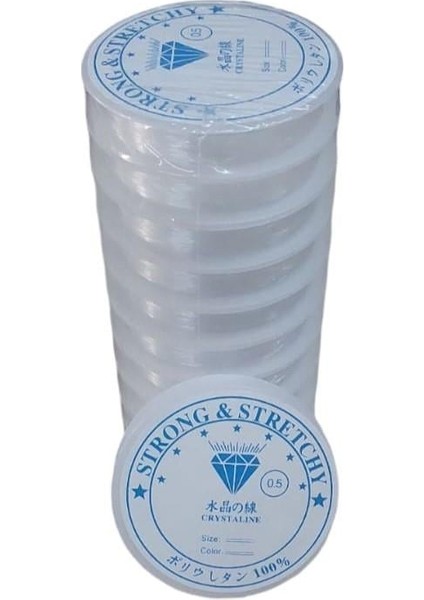 Misina Elastik - 0.5 mm Şeffaf