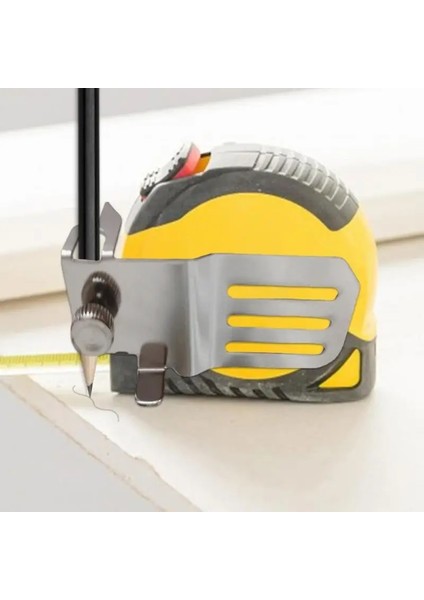 Yeni Mezura Sabit Klip Işaretlenmesi Kolay Çizme Çizim Çizgileri Esnek Cetvel Konum Kelepçesi Ölçme Ölçme Ek Aracı (Yurt Dışından)