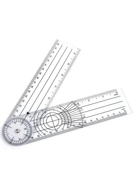 Stil 6 360 Derece Gonyometre Açısı Tıbbi Omurga Açısı Cetvel Açı Inklinometre Cetvel Iletki Açı Bulucu Ölçme Aracı (Yurt Dışından) fırsatları