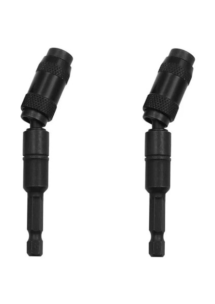 2 Adet A 1/4 "altıgen Manyetik Halka Tornavida Uçları Hızlı Değişim Sürücü Kılavuzu Matkap Uzatma Çubuğu El Aletleri Dar Alanlar Için Matkap Ucu (Yurt Dışından)