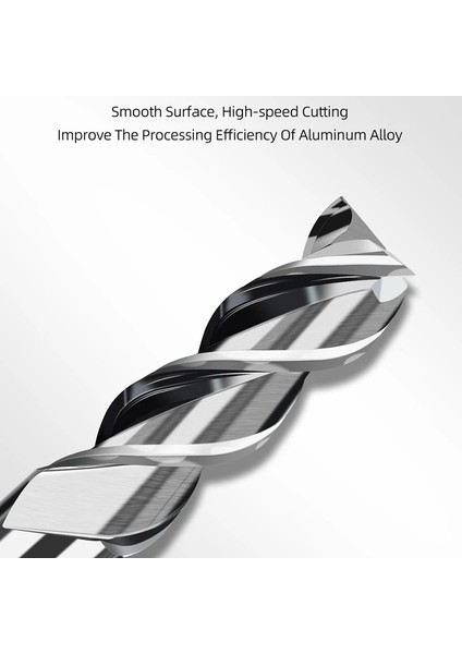 D2.5XD4X50L 1 Adet HRC55 3f Tooleye HRC55 3 Flüt Karbür Freze Kesici Tungsten End Mill Cnc Araçları Için Cnc Aracı Katı Karbür Alüminyum Kompozit Paneller (Yurt Dışından) modelleri