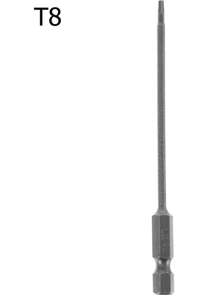 T8 1 Adet 100MM Uzun T8-T40 Manyetik Torx Tornavida Uçları Seti Elektrikli Tornavida Kafası T8, T10, T15, T20, T25, T27, T30, T40 Tornavidalar (Yurt Dışından) indirimleri