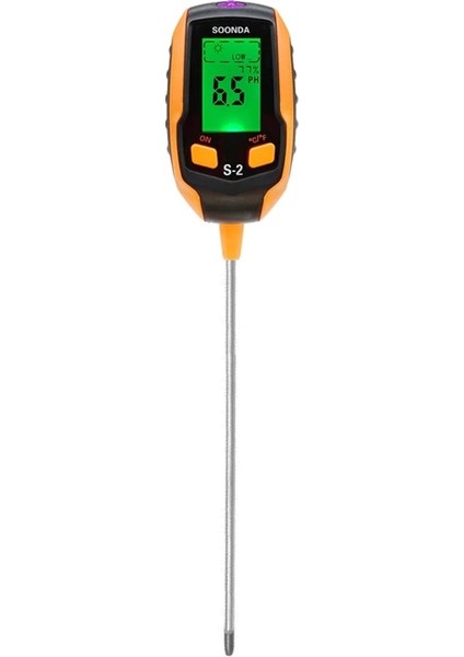 Nem -S3111 Otomatik 5-In-1 Pot Toprak Test Cihazı Ph Analiz Cihazı Termometre Için Nem Asitliği Ph Nem Doğurganlığı Bahçe Tesisi Toprak Ph Için (Yurt Dışından) modelleri