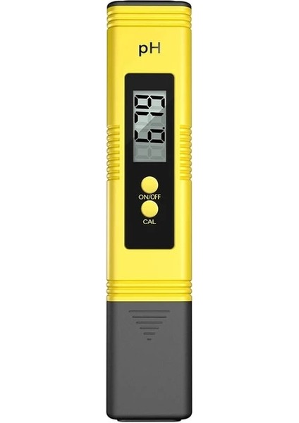 Sarı Taşınabilir Dijital LCD Kalem 0.0-14 Ph Ölçer Test Cihazı Akvaryum Havuz Suyu Şarap Monitörü Tdsec LCD Su Saflığı Ppm Akvaryum Filtresi (Yurt Dışından)
