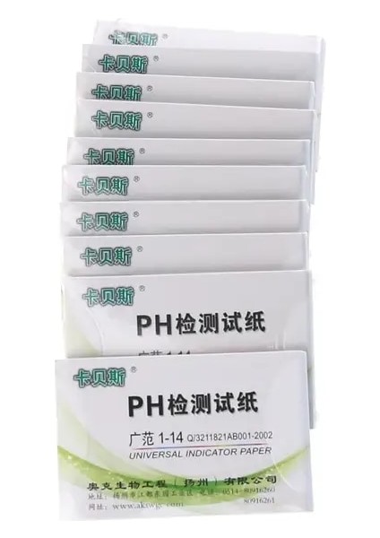 80 Adet 1 Takım = 80 Şerit!profesyonel 1-14 Ph Turnusol Kağıdı Ph Test Şeritleri Su Kozmetik Toprak Asitliği Test Şeritleri Kontrol Kartı ile (Yurt Dışından)