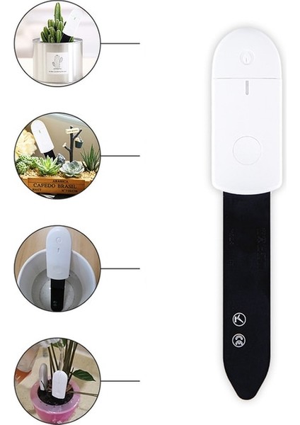 Toprak Higrometre Yenı Toprak Nem Sensörü Ölçer Dedektörü Metal Probe Bahçe Bitki Çiçek Su Analiz Cihazı Test Cihazı Higrometre Aracı (Yurt Dışından)