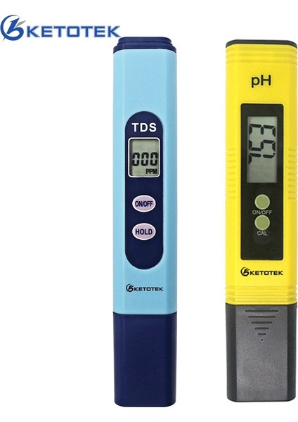 Ph Ölçer Dijital Ph Ölçer 0.00-14.0 Otomatik Kalibrasyon Tds Test Cihazı 1-9990PPM Titanyum Probe Su Kalitesi Test Monitörü Akvaryum Havuzu (Yurt Dışından)
