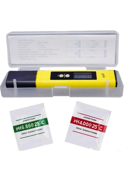 PH009BX 0.01 Dijital Ph Ölçer Test Cihazı Su Kalitesi Gıda Akvaryum Havuzu Topraksız Ph Ölçer Test Cihazı Taşınabilir Büyük LCD Ekran (Yurt Dışından) fiyatları