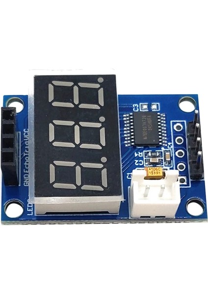 Mavi HC-SR04 Ultrasonik Değişen Modül Test Kartı Seri Çıkış Dijital Tüp Ekran Uzaklık Ölçer (Yurt Dışından) fırsatları