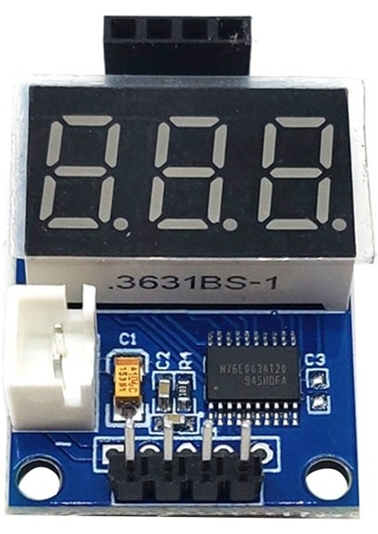 Mavi HC-SR04 Ultrasonik Değişen Modül Test Kartı Seri Çıkış Dijital Tüp Ekran Uzaklık Ölçer (Yurt Dışından) indirimleri