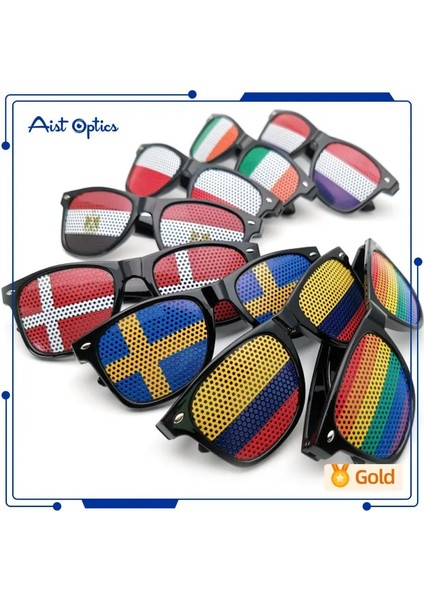Gösterildiği Gibi Spor Etkinliği Bayrak Deklanşör Gölgeleri Gözlükler Meksika, Italya, Rusya, Amerika Birleşik Devletleri'ndeki Spor Oyunları Için Dünya Bayrağı Shot Gözlükleri (Yurt Dışından) fiyatları