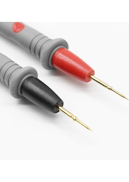 Ac ile 10A 1 Çift Dijital Multimetre Probu Yumuşak Silikon Tel Iğne Ucu Timsah Klipsli Evrensel Test Uçları LED Test Cihazı Için Multimetro (Yurt Dışından)