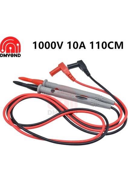 10A 1 Çift Dijital Ince Uçlu Iğne Multimetre 1000V 10A 20A Çok Metre Test Kurşun Probu Tel Kalem Kablo Multimetre Test Cihazı Evrensel (Yurt Dışından) fiyatları