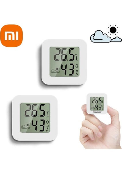 Beyaz Xıaomı Iç Mekan Termometresi LCD Dijital Sıcaklık Odası Higrometre Ölçer Sensörü Nem Ölçer Iç Mekan Termometre Sıcaklık (Yurt Dışından) fiyatları