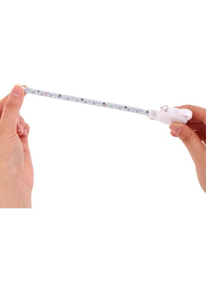 Pic Gösterisi Olarak Mini Sevimli Mezura 1.5 Metre Küçük Mezura Anahtarlık Küçük Çelik Mezura Mini Cep Taşınabilir Kompakt Taşıma (Yurt Dışından)