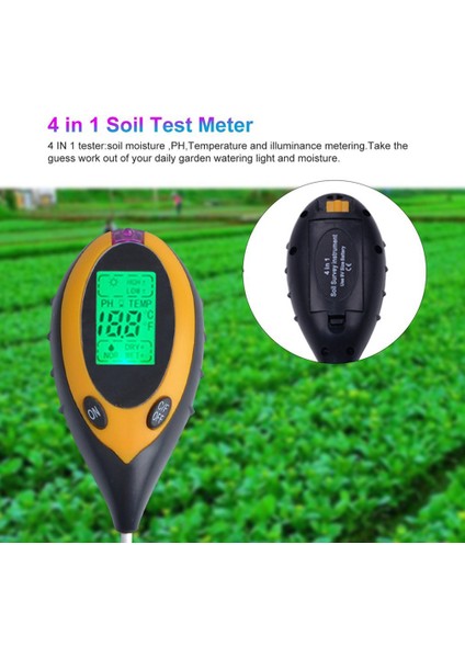 3 In 1 Toprak Test Cihazı Toprak Ph Test Cihazı, 3/4 In 1 Ph Hafif Nem Asitliği Test Cihazı Toprak Test Cihazı Nem Ölçer Bitki Toprak Test Cihazı Çiçekler Için Kit (Yurt Dışından) fiyatları