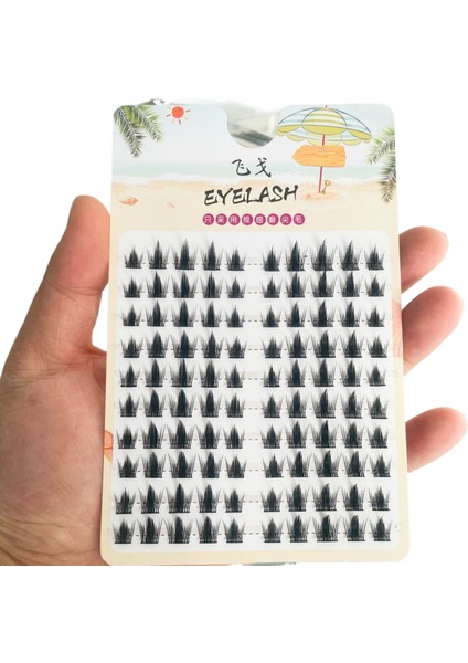 Takma Kirpikler Doğal Karikatür Görünümü (Yurt Dışından)