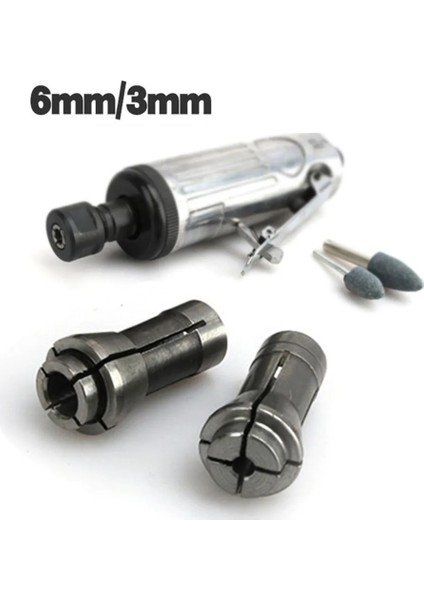 2 Adet Kırpma Oyma Makinesi Pens Chucks Kalıp Öğütücü Yönlendirici 3/6mm Bit Shank Adaptörü Tutar Çardak Sapları Araçları Ağaç Işleme (Yurt Dışından)