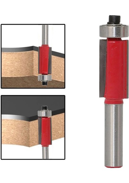 1-4 1 Adet 1/4 Shank Gömme Trim Yönlendirici Bit Ahşap Şablon Desen Bit Seti Tungsten Karbür Freze Kesicisi Ağaç Işleme Aletleri (Yurt Dışından) fiyatları