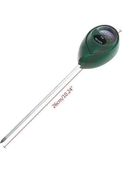 Yeşil Toprak Ph Test Cihazı Test Ölçer Dedektörü Test Aracı Bahçe Bitki Çiçek T5UC (Yurt Dışından)