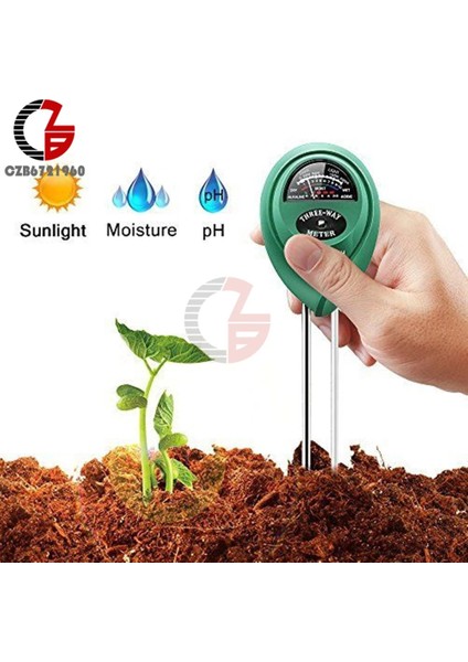 3 In 1 Tip 4 3 In 1 Toprak Ph Ölçer Güneş Işığı Ph Test Cihazı Bahçe Çiçekleri Toprak Nem Sensörü Ölçer Bitkiler Asitlik Nem Ph Monitör Dedektörü (Yurt Dışından) fiyatları