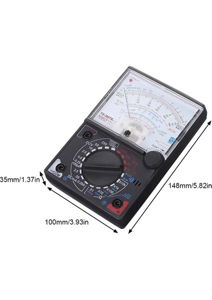 Siyah Mini Multimetre Taşınabilir Elektrikli Analog Multitester Iğne Tipi Voltmetre Ampermetre Ac Dc Gerilim Akım Direnç Test Cihazı Kalem (Yurt Dışından) modelleri