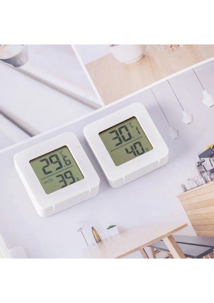 2 Adet Xiaomi Mini LCD Dijital Termometre Higrometre Kapalı Elektronik Sıcaklık Higrometre Sensörü Ölçer Ev Termometre (Yurt Dışından) fırsatları