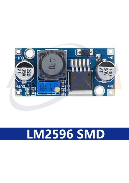 LM2596 Voltmetre LM2596 LM2596S Adj Güç Kaynağı Modülü Dc-Dc Kademeli Güç Kaynağı Regülatör Modülü 3A Voltaj Regülatörü 24V 12V 5V 3V (Yurt Dışından) modelleri