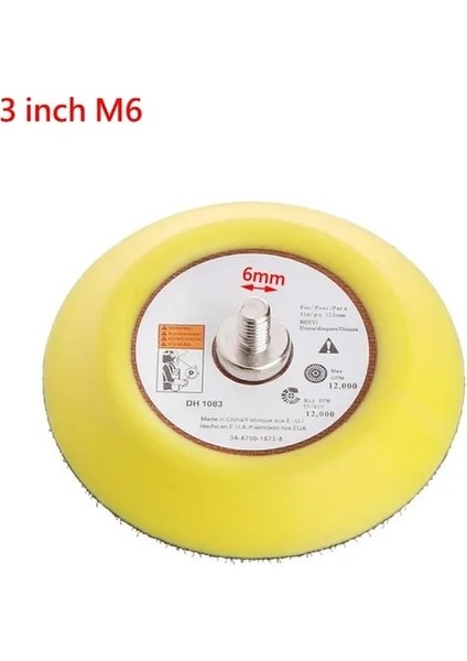 C Xmas Hediye Yeni En Kaliteli 2021ER Matkap Ataşmanı ile Zımparalama Kanca Döngü Pedi Parlatma Destek Diski 2 "3" 5" 6 M (Yurt Dışından)