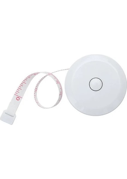 Beyaz 150 Cm/60 "mezur Taşınabilir Geri Çekilebilir Cetvel Çocuk Yükseklik Cetvel Santimetre Inç Rulo Bant Kız Hediyeler Rastgele Renk (Yurt Dışından)