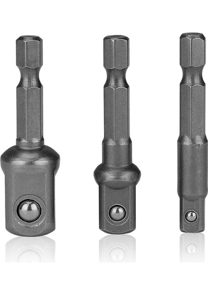 3 Adet 3 Adet/takım Soket Adaptörleri Elektrikli Pnömatik Darbeli Anahtar Dönüştürücü Matkap Ucu Uzantıları Dönen Alet Ağaç Işleme Malzemeleri (Yurt Dışından) indirimleri