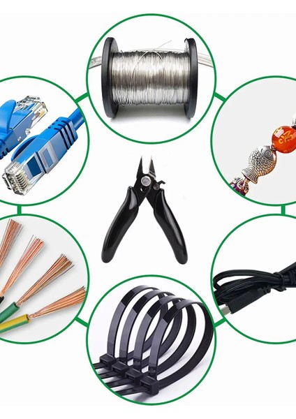 Kırmızı Elektronik Pense Yan Dilimleme Makası Çelik Dıy Mini Çapraz Pense Takı Teli Kablo Dilimleme Manuel Yuvarlak Pense Kesici (Yurt Dışından) indirimleri