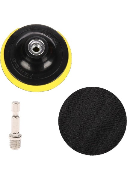4 Inç 100MM Kanca ve Döngü Parlatma Pedi Döner Destek Pedi M10 Matkap Adaptörü ile Metal Pas Alma Cam Seramik Mermer (Yurt Dışından) fırsatları