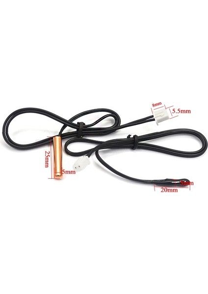 Kauçuk Kafa 20K Javino Klima Sıcaklık Sensörü 5k 10K 15K 20K 25K 50K Klima Tüpü Sensörü Kauçuk Kafa Bakır Kafa (Yurt Dışından) modelleri