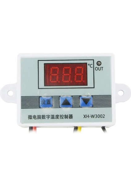 W3002 24V 12V 24V 110-220V Profesyonel W3002 Dijital LED Termostat Termostat Regülatörü Termostat Kontrol Anahtarı Enstrüman (Yurt Dışından) fiyatları