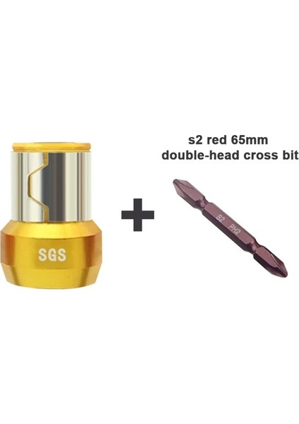 Sarı Set Manyetik Bit Tutucu Alaşım Elektrikli Tornavida Kafa Manyetik Halka Uçları Phillip Matkap Ucu Için Korozyon Önleyici Güçlü Magnetizer (Yurt Dışından)