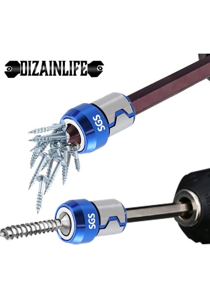 Sarı Set Manyetik Bit Tutucu Alaşım Elektrikli Tornavida Kafa Manyetik Halka Uçları Phillip Matkap Ucu Için Korozyon Önleyici Güçlü Magnetizer (Yurt Dışından) indirimleri