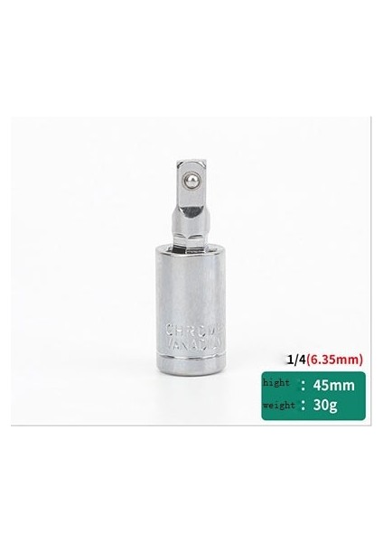 Gri 1/4 "3/8" 1/2 "1" Tahrik Darbe Üniversal Bağlantı Seti Cırcır Açısı Uzatma Çubuğu Soketi Manuel/pnömatik Anahtar Soket Araçları (Yurt Dışından)