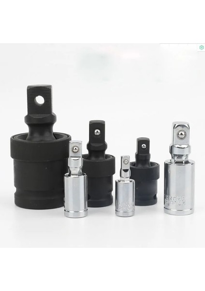 Gri 1/4 "3/8" 1/2 "1" Tahrik Darbe Üniversal Bağlantı Seti Cırcır Açısı Uzatma Çubuğu Soketi Manuel/pnömatik Anahtar Soket Araçları (Yurt Dışından)