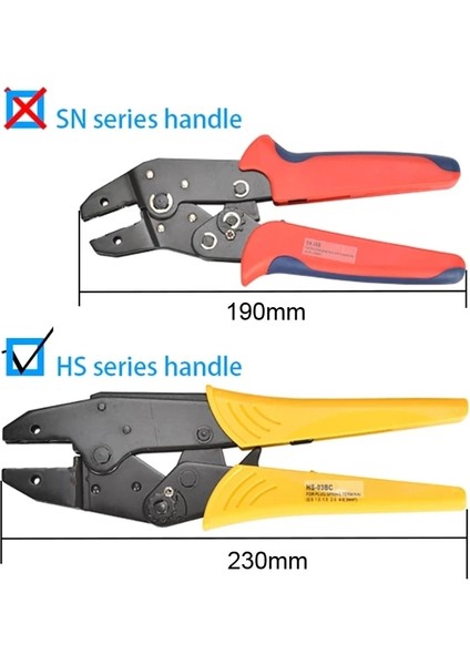 Bir C A03B A40J A05H A02H2 A12 A02H Pafta Setleri Hs-Fse-Am-10 Sıkma Pensesi Makinesi Kalıpları Fiş Tüpü HS-40J FSE-40J Em-6b1 Em-6b2 (Yurt Dışından)
