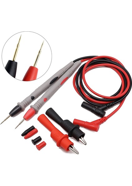 20A Pvc Tel 1 Çift Evrensel 1000 V 10A Prob Multimetre Testi Dijital Çoklu Metre Test Cihazı Kurşun Probe Tel Kalem Kablo Aracı 70 cm Uzunluk (Yurt Dışından) fiyatları
