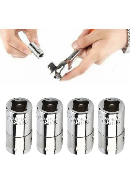 1x 14 Cırcır Soket Adaptörü Kare Sürücü 14 Hex Shank Soket Uçları Dönüştürücü Hızlı Bırakma Tornavida El Aletleri (Yurt Dışından)