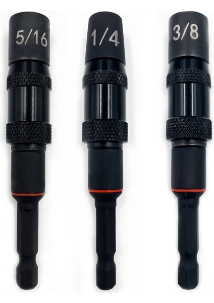 Siyah 1/4 "hex Manyetik Vida Matkap Ucu Matkap Uçları Tutucu Matkap Vida Aracı Sürücü Kılavuzu Matkap Ucu Uzatma Çubuğu 3'ü 1 Arada Tornavida (Yurt Dışından) fırsatları