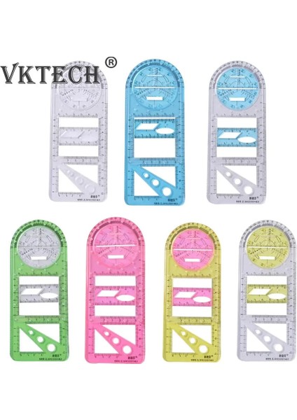 20X7 Çok Fonksiyonlu Geometrik Çizim Cetveli Öğrenciler Dönebilen Matematiksel Stereo Geometri Şablonu Elips Daire Sanat Tasarımı (Yurt Dışından) fiyatları