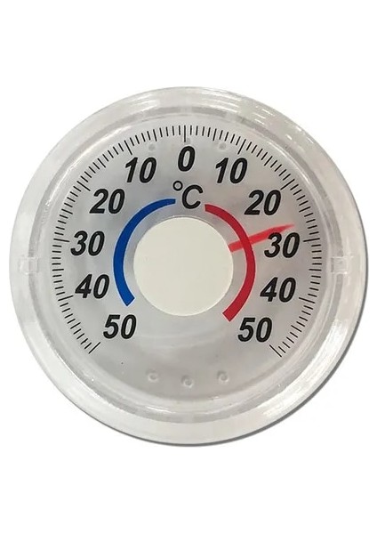 2 -50~50°c -20~70°c Yuvarlak Kare Yüksek Doğruluk Termometre Sıcaklık Ölçer Kapalı Dış Duvar Sera Ev Termometresi (Yurt Dışından)