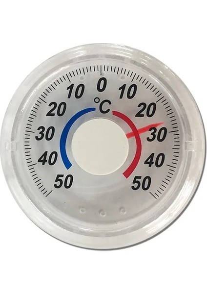 2 -50~50°c -20~70°c Yuvarlak Kare Yüksek Doğruluk Termometre Sıcaklık Ölçer Kapalı Dış Duvar Sera Ev Termometresi (Yurt Dışından)
