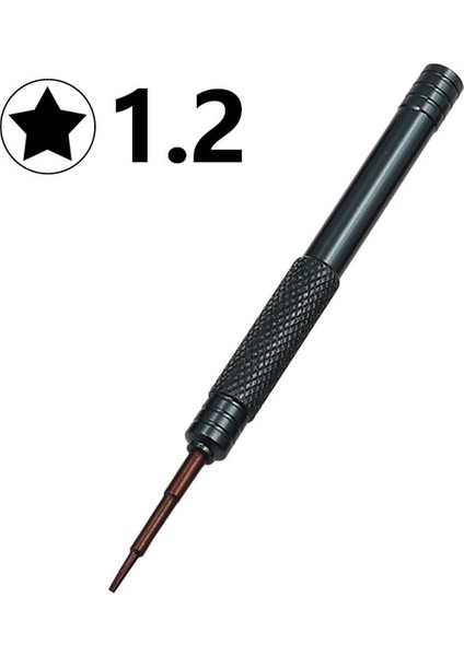 1.2 Hassas Tornavida 0.8 1.2 Pentalobe T2 T3 T4 T5 T6 Y2.0/1.5/0.6/1.2 Phillips Oluklu Vidalar iPhone Ekran Tamir Kiti Için (Yurt Dışından)