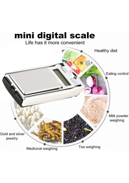 Mini Dijital Cep Elektrikli Terazi 100G 0.01G Hassas G/dwt/ct Ağırlık Ölçme Mutfak Takı Altın Dara Tartı (Yurt Dışından) fırsatları